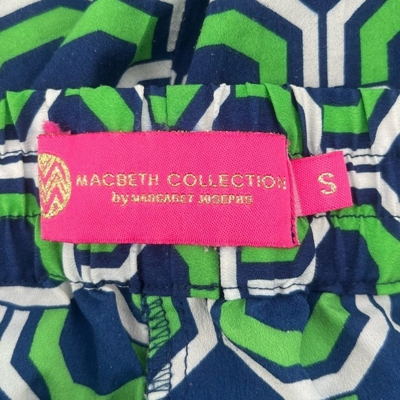 Macbeth Collection By Margaret Joesphs Blue Green Pants Size Small Women's - Picture 2 of 5